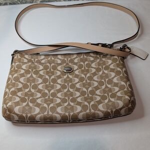 Coach Peyton Dream C Swingpack East West Signature Crossbody Bag